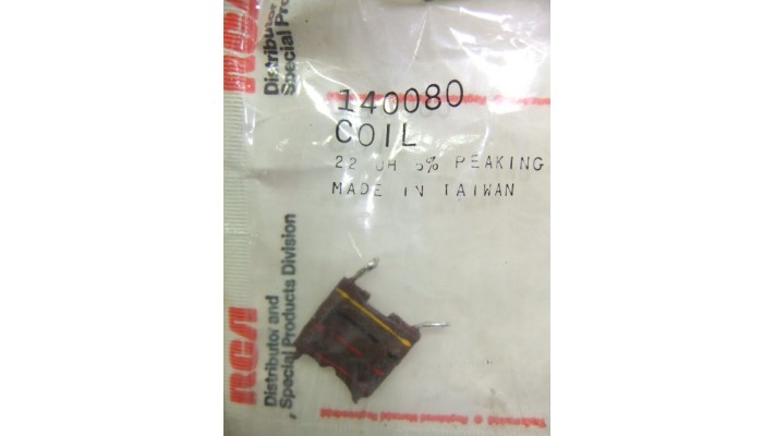 RCA 140080 coil